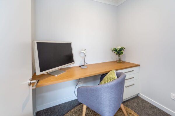 Office in five bedroom home by Frampton Construction in West Melton