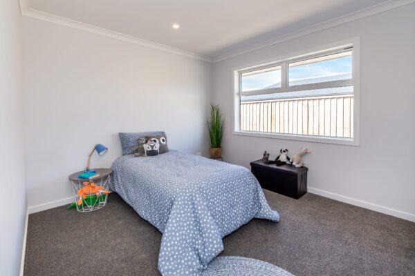 Fourth bedroom in new build by Frampton Construction West Melton