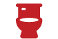 Toilet icon for Frampton Construction New Home Builds